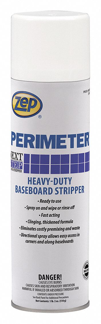 Wax Stripper: Aerosol Spray Can, 18 oz Container Size, Ready to Use, Liquid, 12 PK