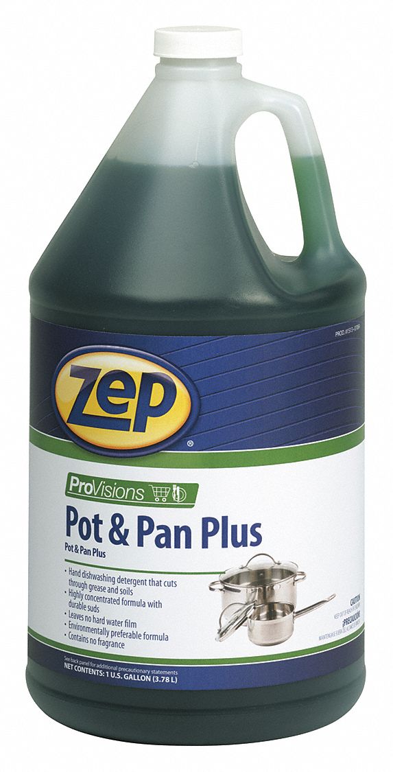 ZEP, Hand Wash, Liquid, Pots and Pans Plus Cleaner 451D60151324