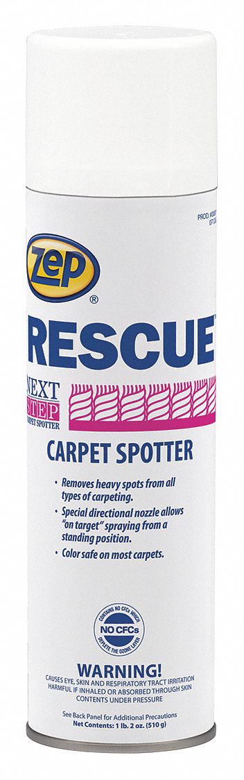 Spot and Stain Remover: Aerosol Spray Can, 18 oz, Liquid, Unscented, 12 PK