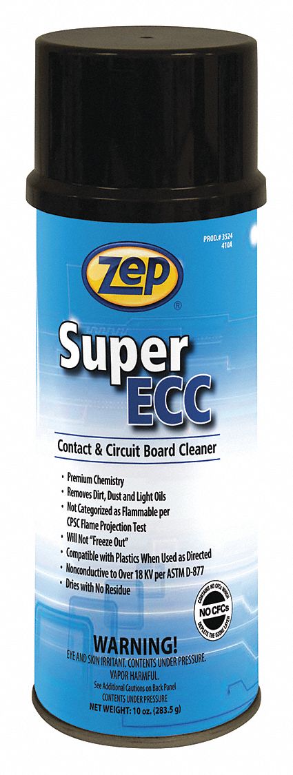 Contact Cleaner, 10 oz., Aerosol Can, PK12