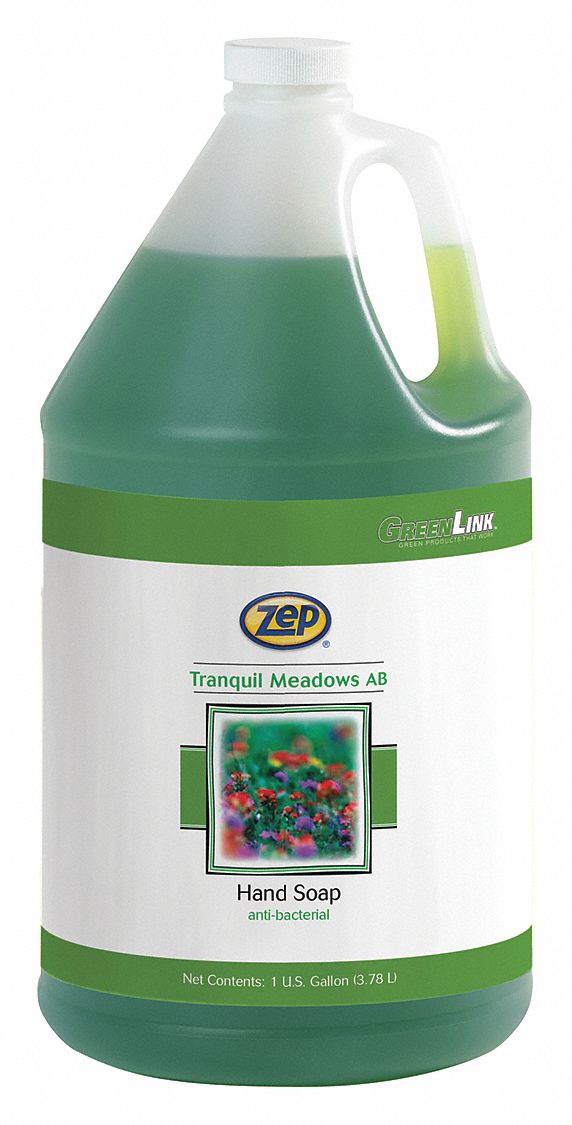 ZEP Pleasant, Liquid, Hand Soap, 1 gal, Jug, None, PK 4 451F15338724
