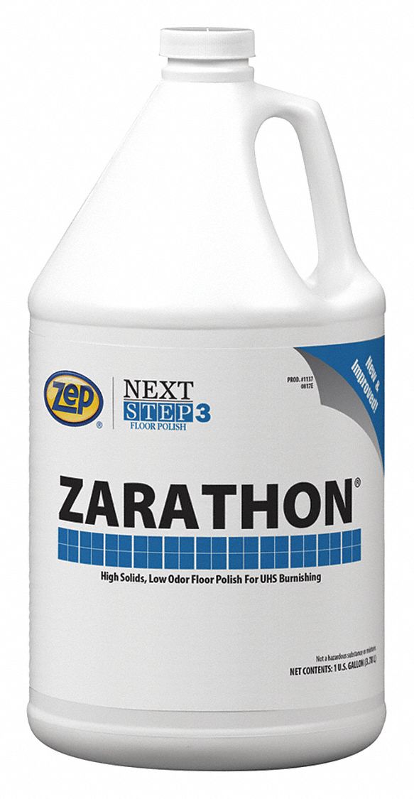 Zep 1 Gal Floor Finish 4 Pk 451f37 113724 Grainger