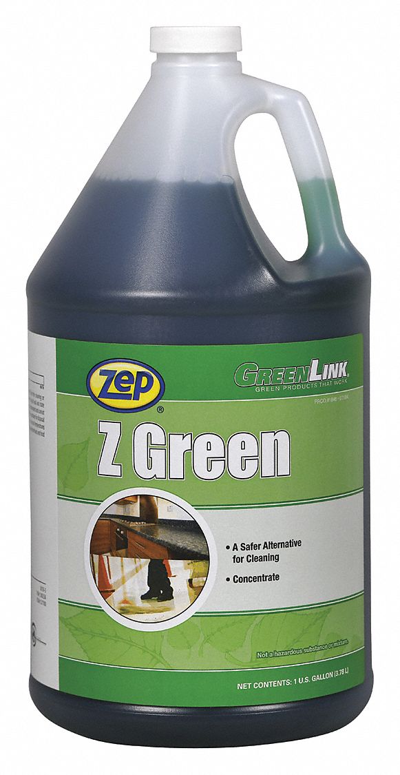 Cleaner/Degreaser: Water-Based, Jug, 1 gal Container Size, Concentrated, 2% VOC Content, 4 PK