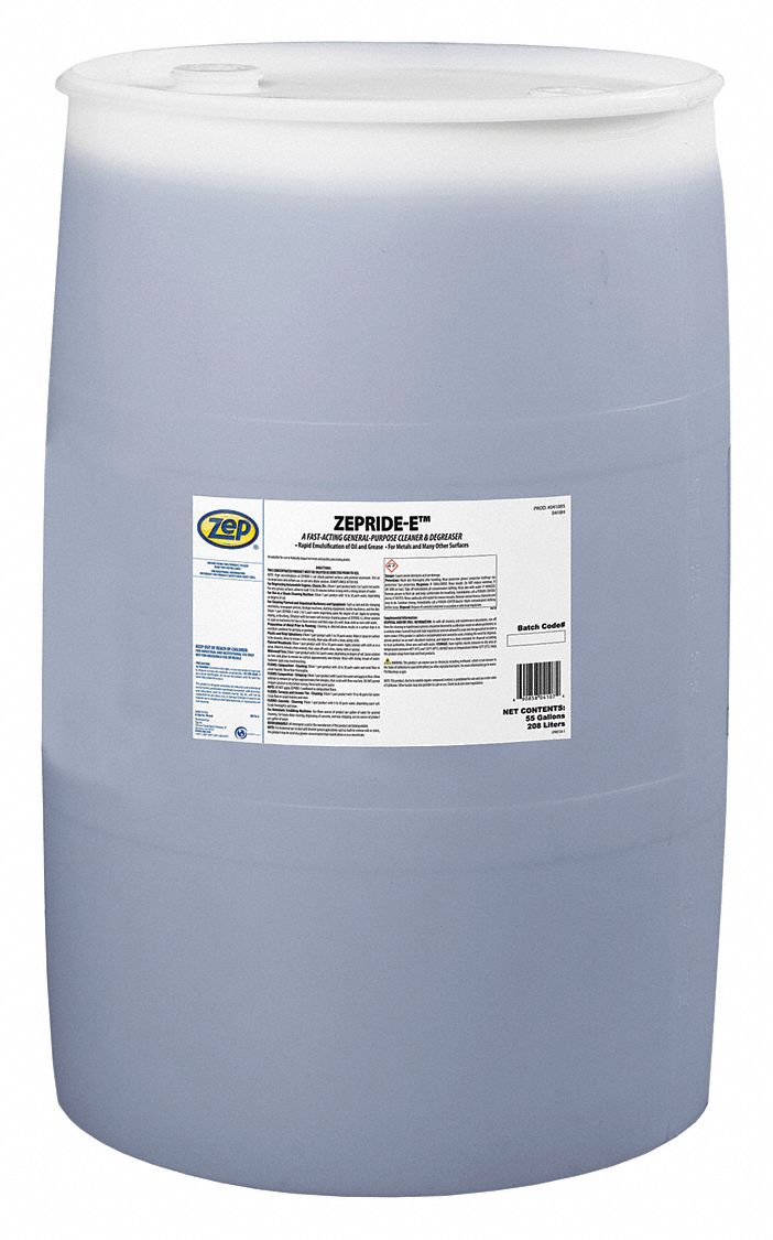Cleaner/Degreaser: Water-Based, Drum, 55 gal Container Size, Concentrated, 22% VOC Content