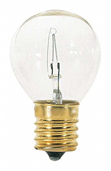 Incandescent Bulb: (S) Sign, 40 W Watt, 370 lm Light Output