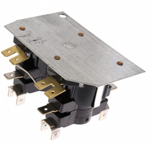 Electric Sequencer: 2 Timings, 4 Switches, 24V AC, 14 A @ 120V / 7 A @ 240V