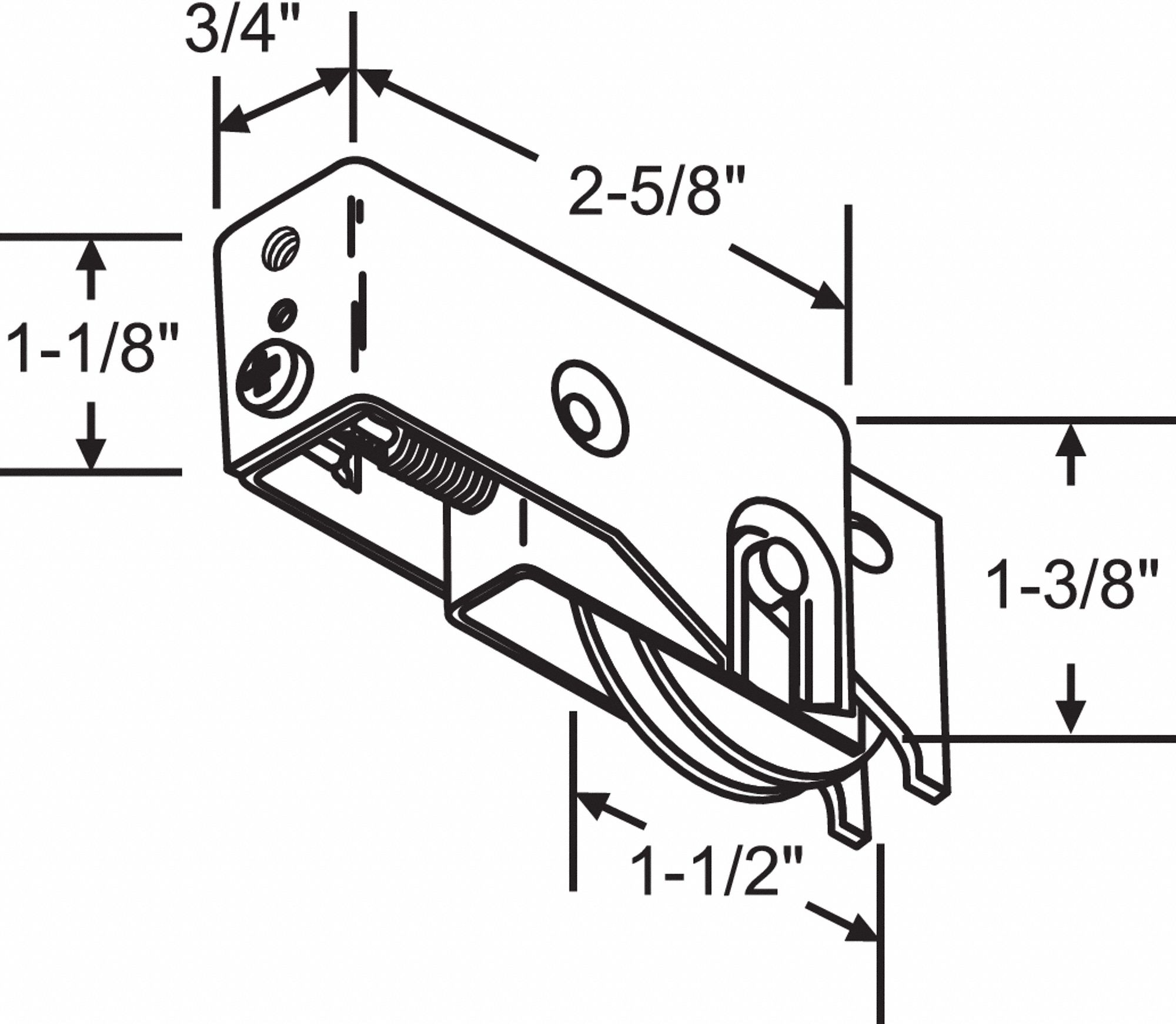 ROLLER ASSEMBLY,STEEL,PLATED