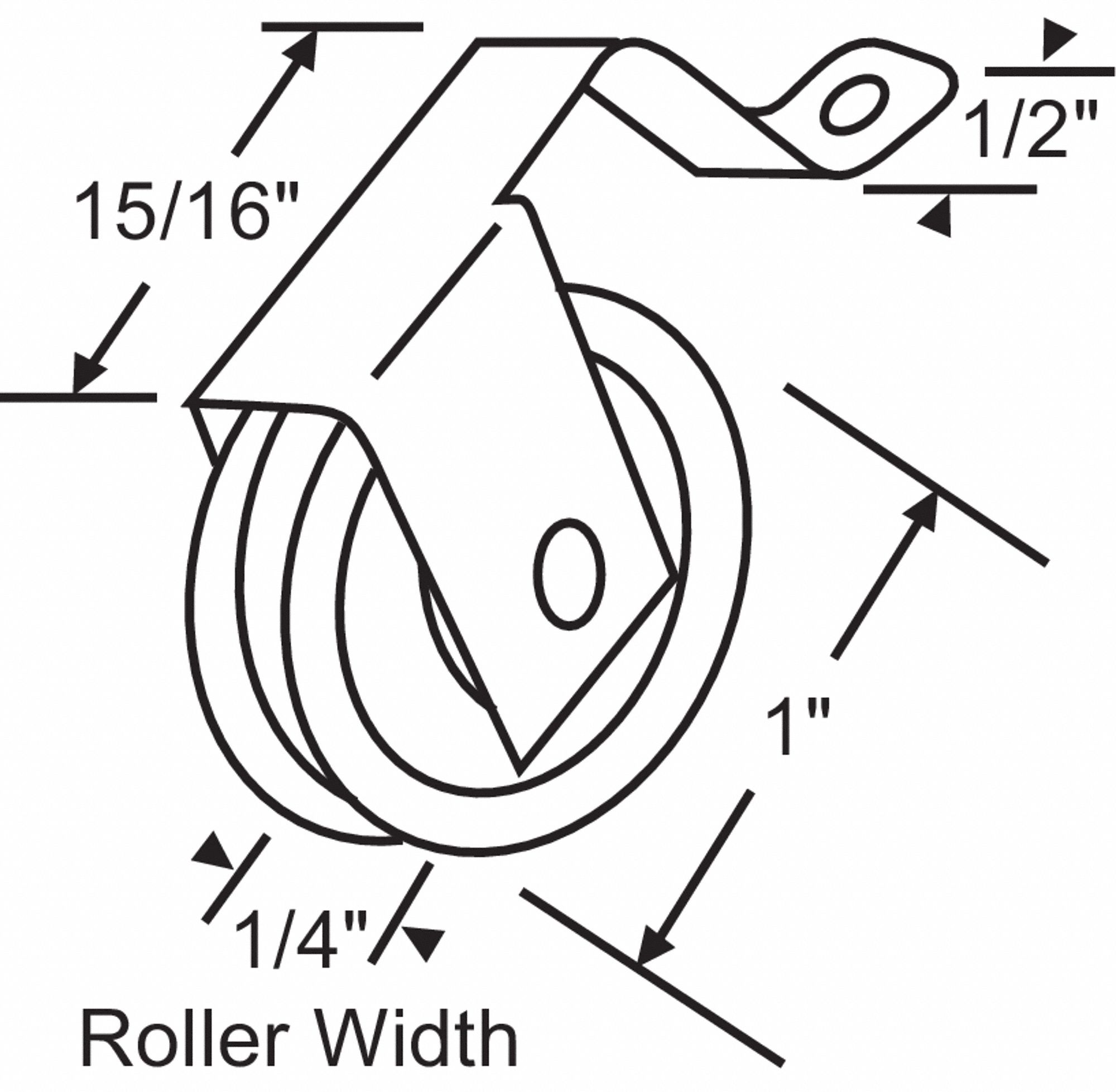 ROLLER ASSEMBLY,STEEL,PLATED