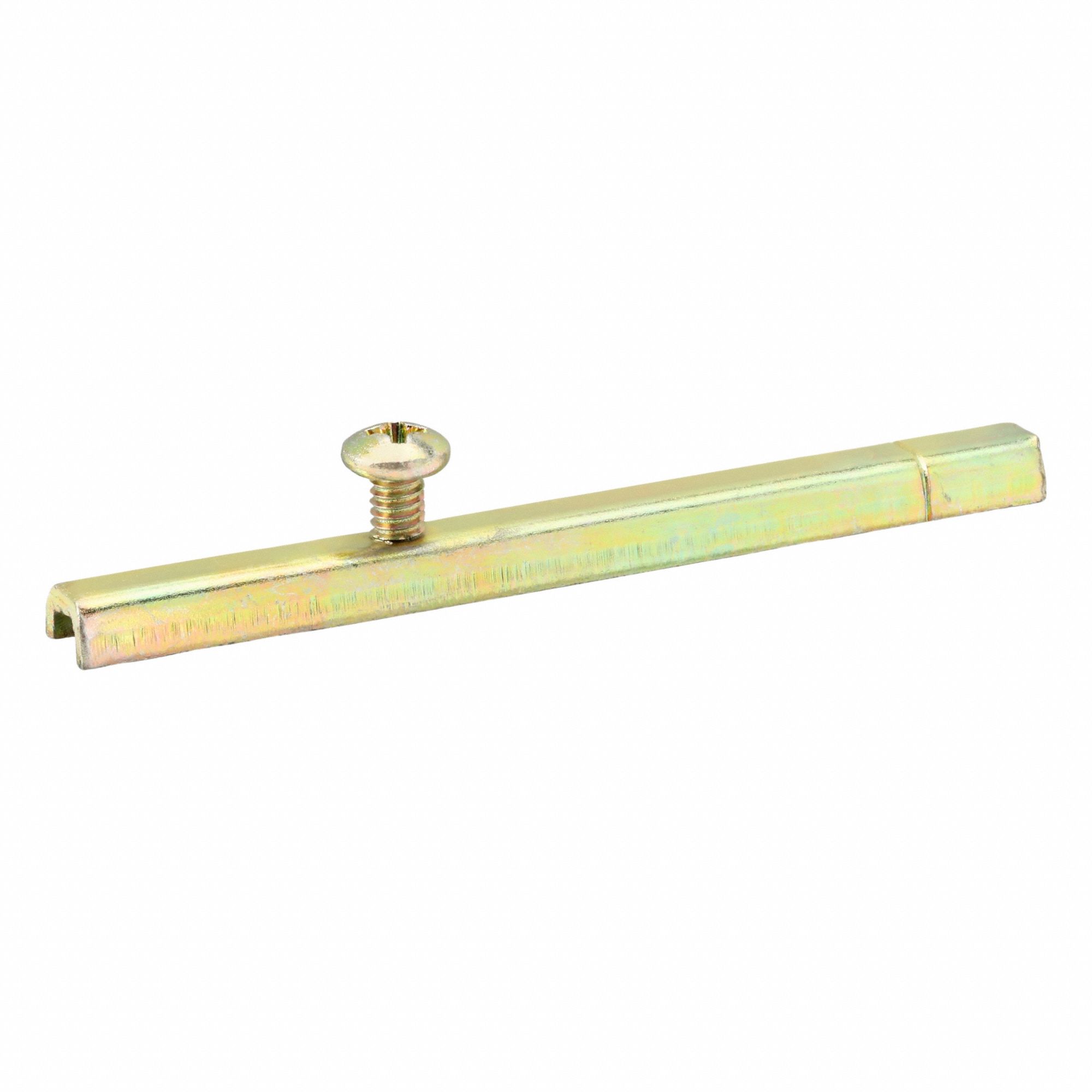 Pivot Bar: 3 in Overall Lg, Gold, Pivot Bar