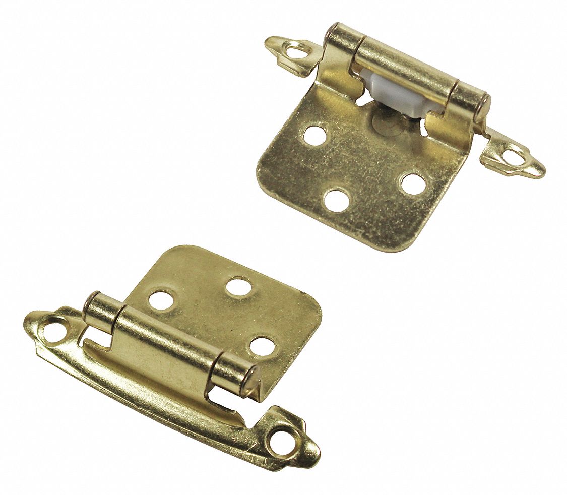 Steel Bright Nickel-Plated, Clear Coated, Nickel