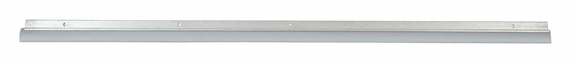 Door Weatherstripping: Flat Insert, 3 ft Lg, 3/8 in Wd, 1 9/16 in Ht