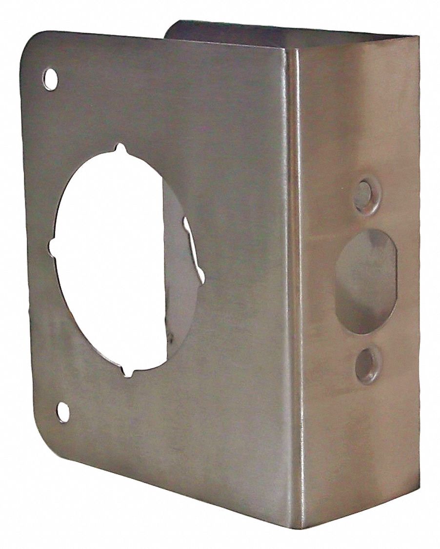 Grainger Approved Unfinished One Hole Cover Plate Steel Outside
