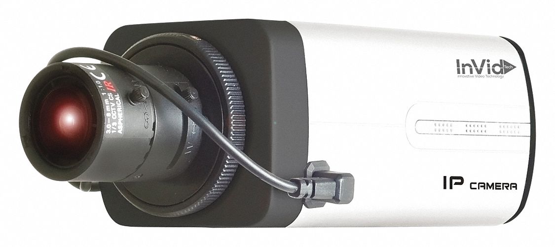 IP Camera: 4 MP, Color, Box, Lens Not Included, 12V DC/PoE, RJ45, 4 MP, 2.5 W