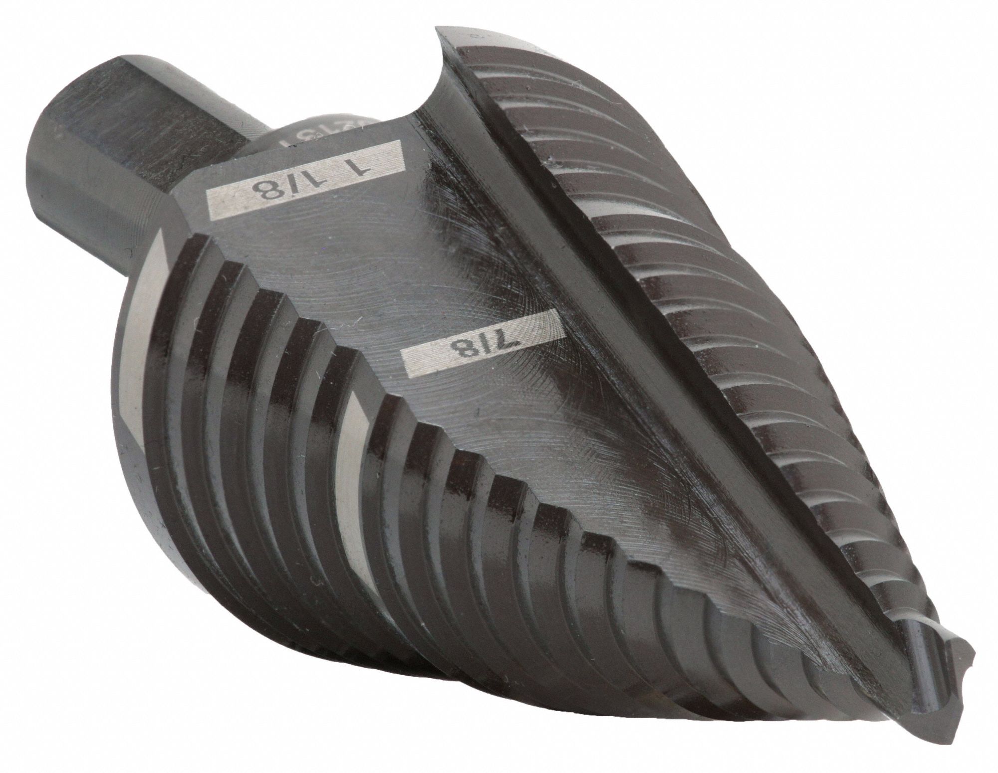 MILWAUKEE, 16 Hole Sizes, 7/8 in to 1 1/8 in, Step Drill Bit Set