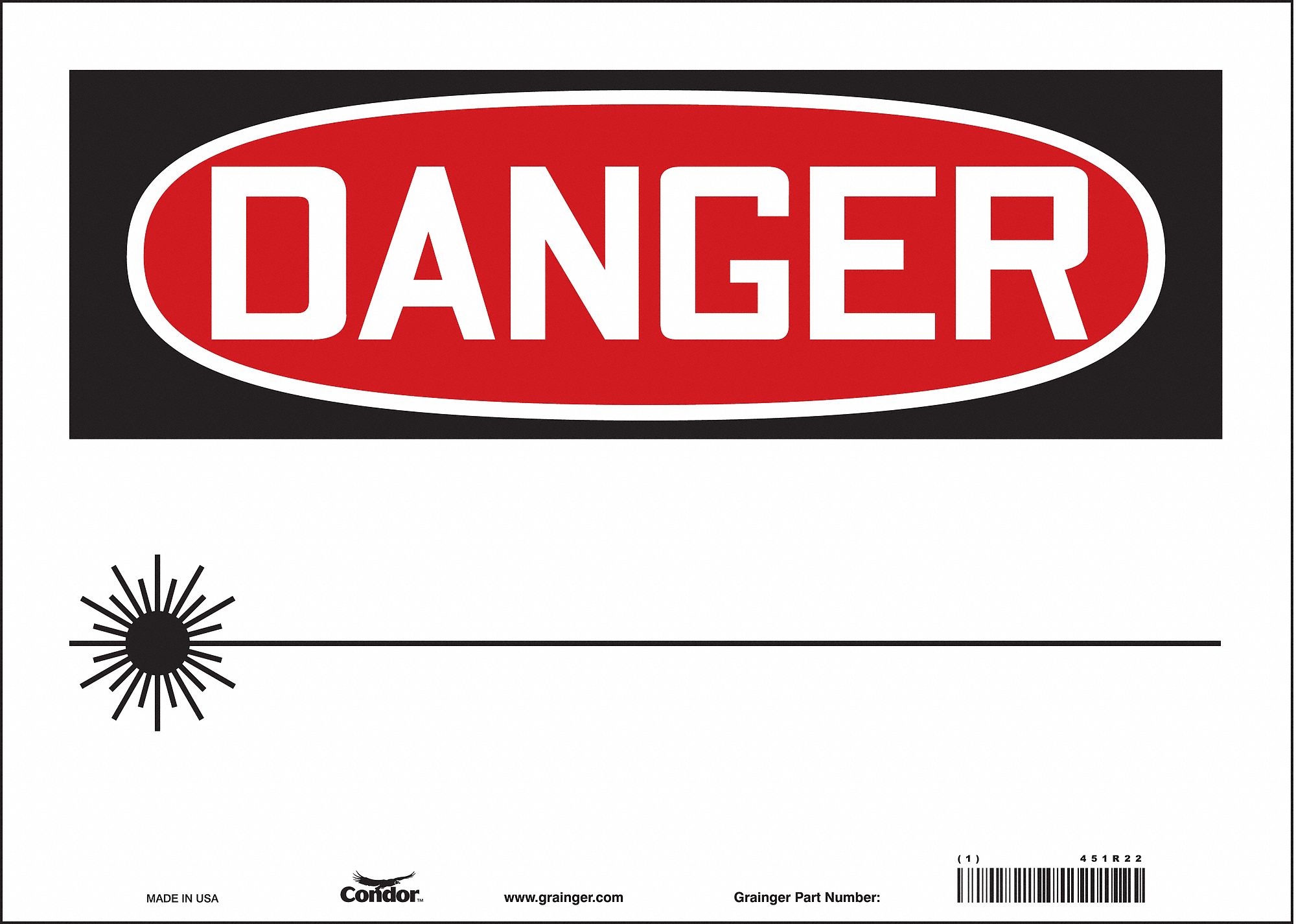 Safety Sign: Vinyl, Adhesive Sign Mounting, 10 in x 14 in Nominal Sign Size, Not Retroreflective