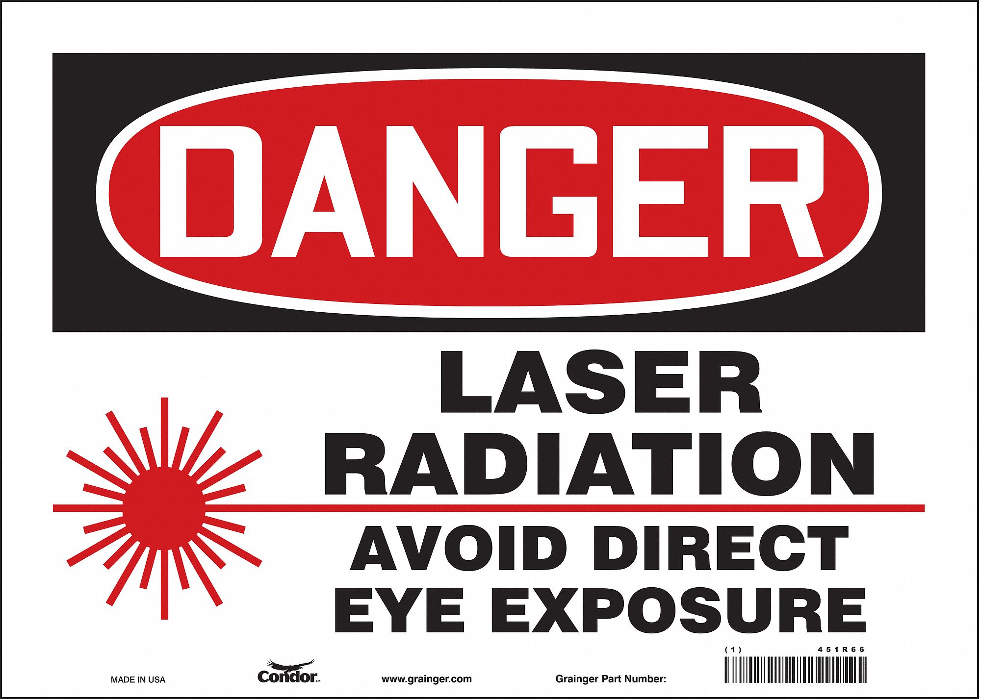 Safety Sign: Vinyl, Adhesive Sign Mounting, 10 in x 14 in Nominal Sign Size, Not Retroreflective