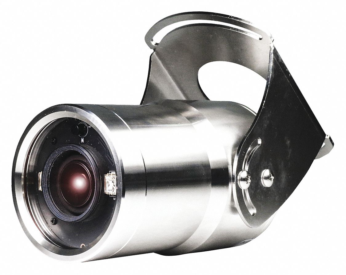 Camera: Bullet, Fixed, 12V DC, 2.8 to 12 mm, 0 lux, 2 MP, 1956(H) x 1266(V), 4.5 W, Gray