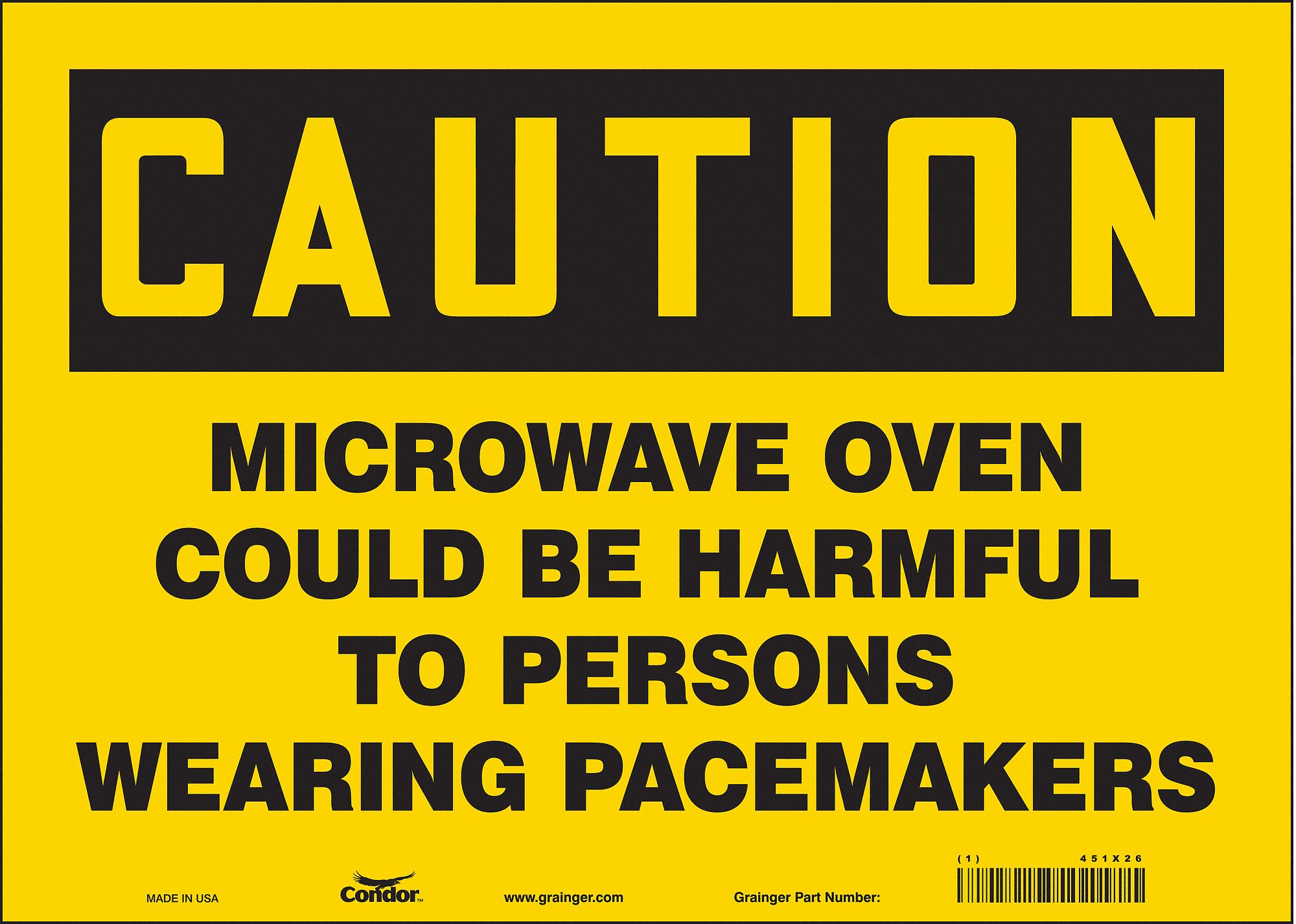Safety Sign: Vinyl, Adhesive Sign Mounting, 10 in x 14 in Nominal Sign Size, Not Retroreflective