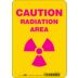 Caution Radiation Area Signs