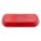 CLEARANCE MARKER LAMP, INCANDESCENT, OVAL, RED, CHANNEL/RAIL, BLUNT CUT WIRES