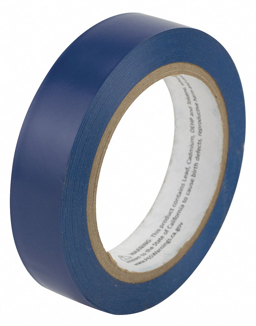 Floor Tape, Dark Blue, 2 inx108 ft, Roll