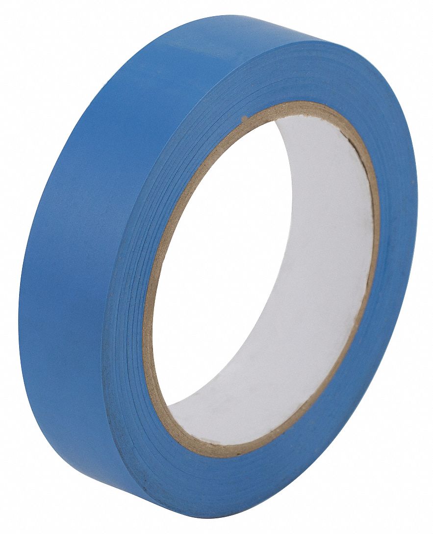 Floor Tape, Light Blue, 1 inx108 ft, Roll