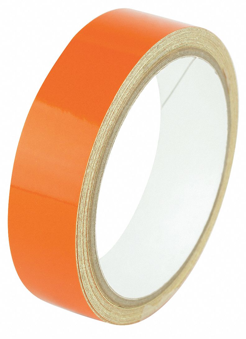 Reflective, Solid, Floor Marking Tape - 452D51|ZRF1X5OR