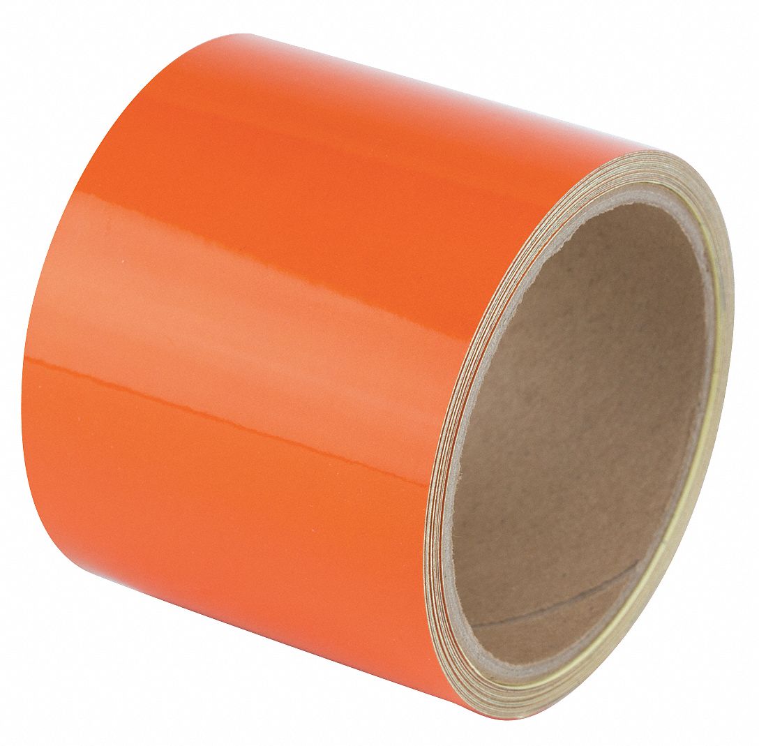 Floor Tape, Orange, 3 inx15 ft, Roll