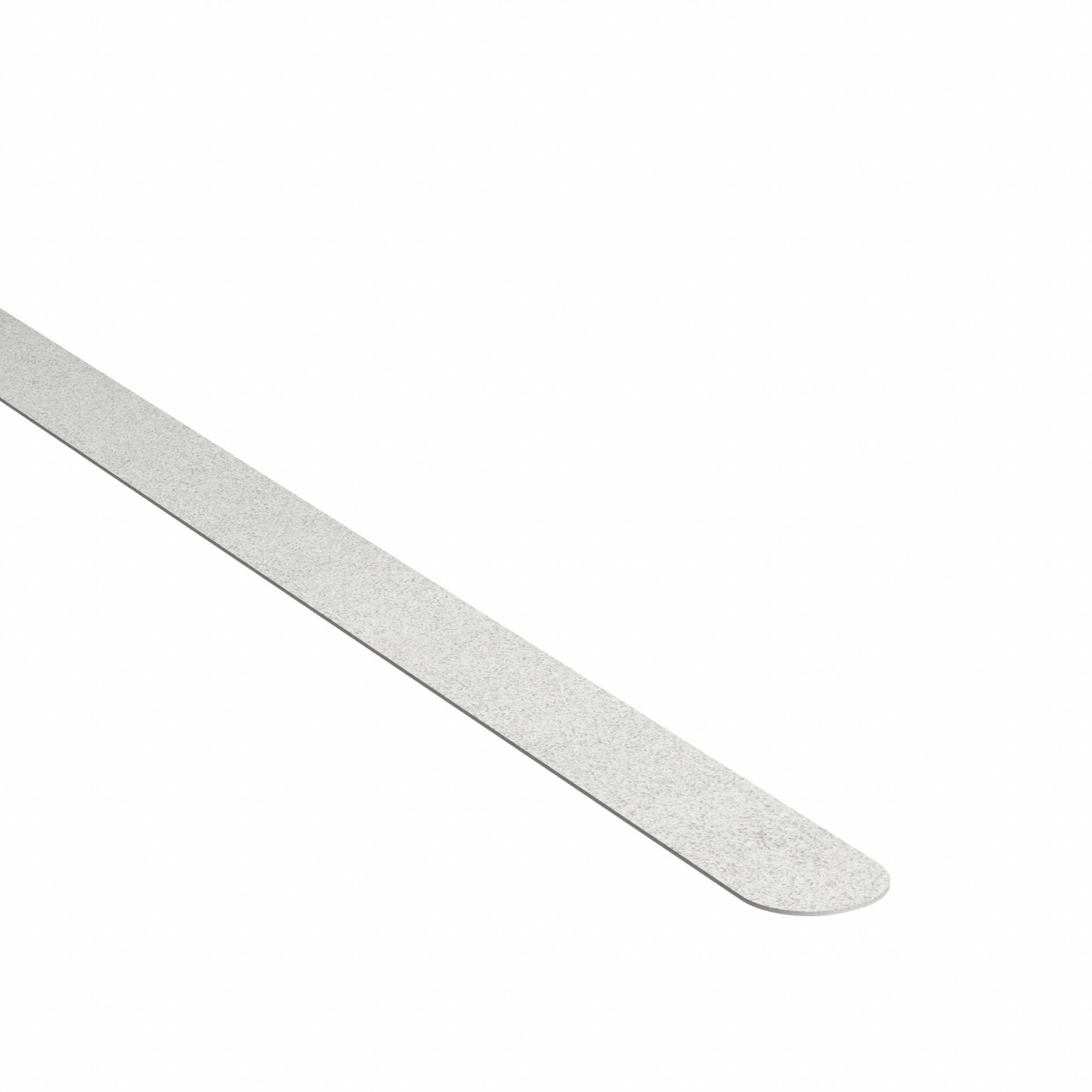 ANTI-SLIP TREAD, VERY COARSE, 46 GRIT SIZE, WHITE, SOLID, ¾ IN X 12 IN, 37 MIL THICK, 400 PK