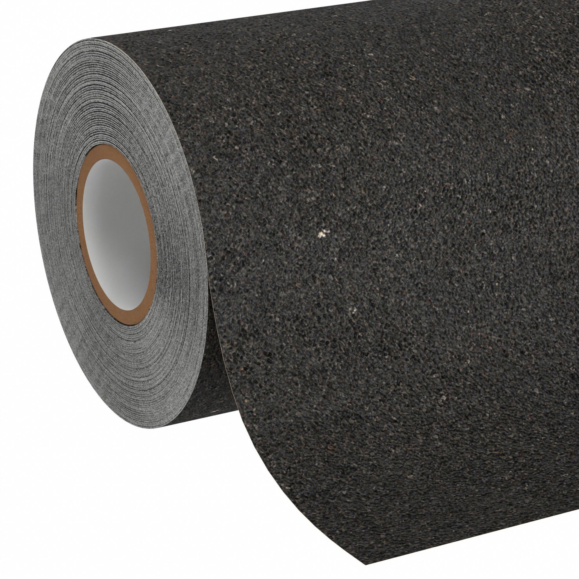 RUBAN ANTIDÉRAPANT, SOLIDE, ABRASIF TRÈS GROSSIER, TAILLE DE GRAIN 46, 60 PI X 2 PO, OXYDE D'ALUMINIUM, NOIR