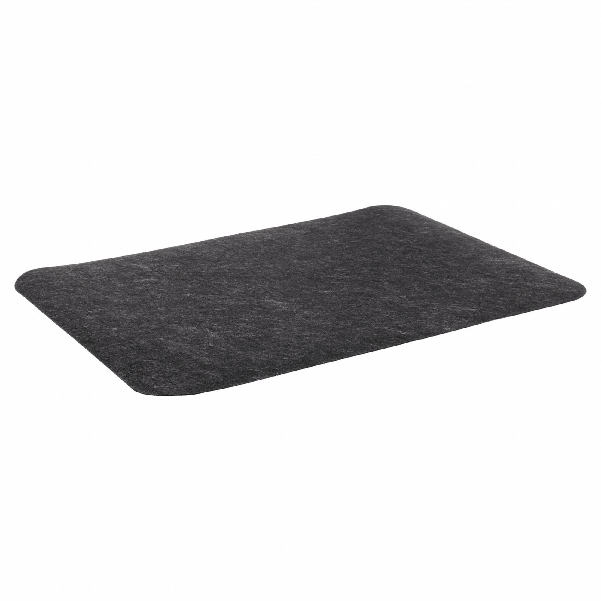 PIG, Black, Polypropylene, Hand Dryer Floor Mat 452L19GRP7606BK