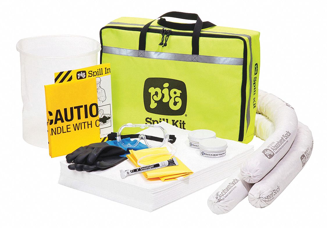 TRUCK SPILL KIT,7 GAL ABSORB,YELLOW