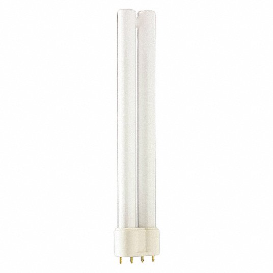 Bulbrite 860532 18 W Non-Dimmable T5 4-Pin CFL Bulb 2G11 Frost 10 Pack Base