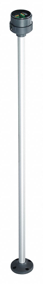 Mounting Tube and Base: Tower Light Mount, For XVU, 3 5/8 in Overall Ht, XVUZ800