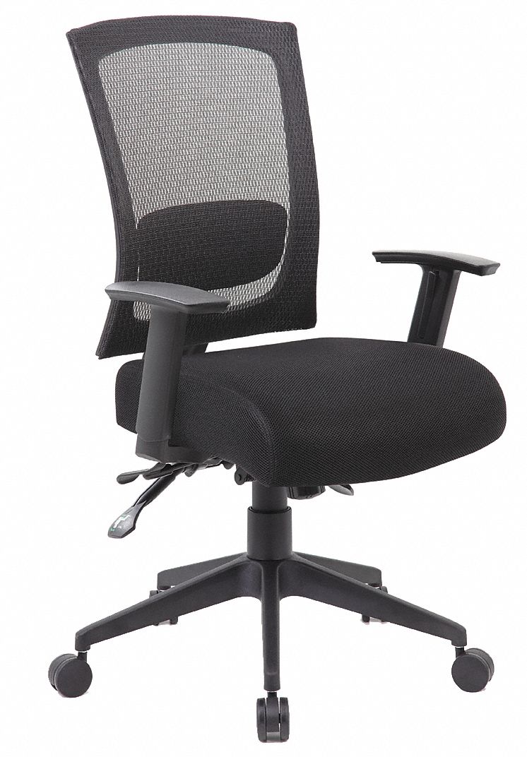 Office Chair: Black,