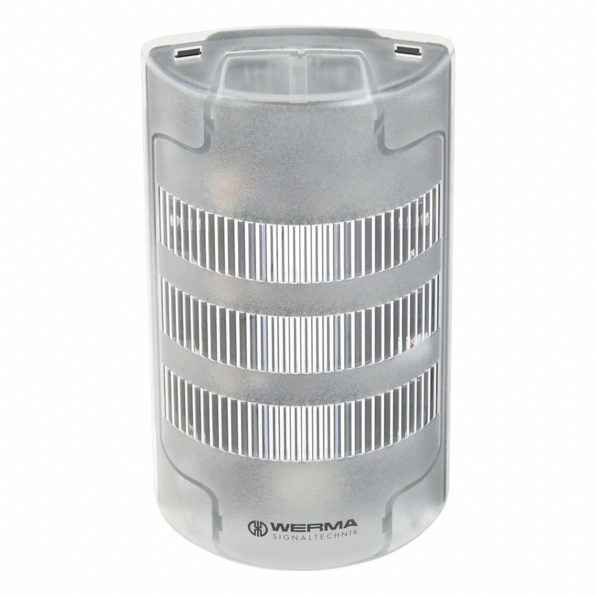 Tower Light Assembly: 3 Tier, Green/Red/Yellow, No Sounder Tier, 195 mm Overall Ht, 69110055