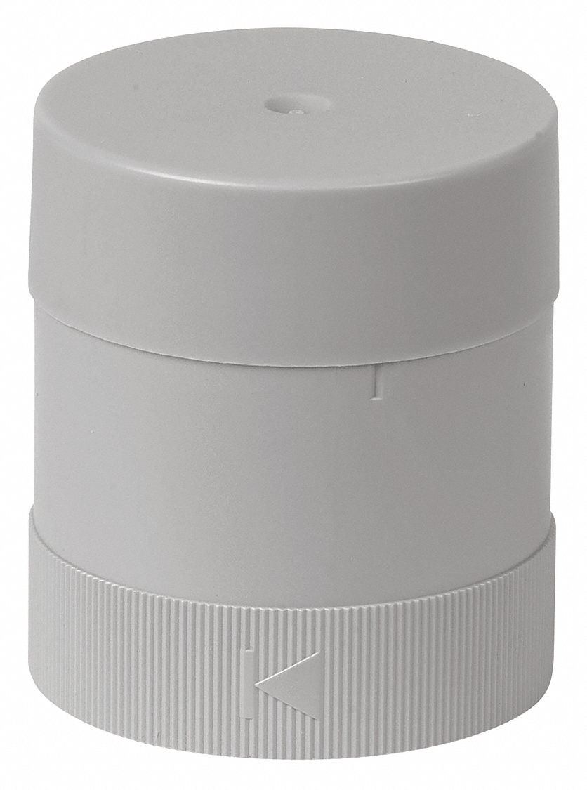 Tower Light Sounder Tier: Siren Sound, 24V, 1 9/16 in Overall Dia, 1 3/4 in Overall Ht