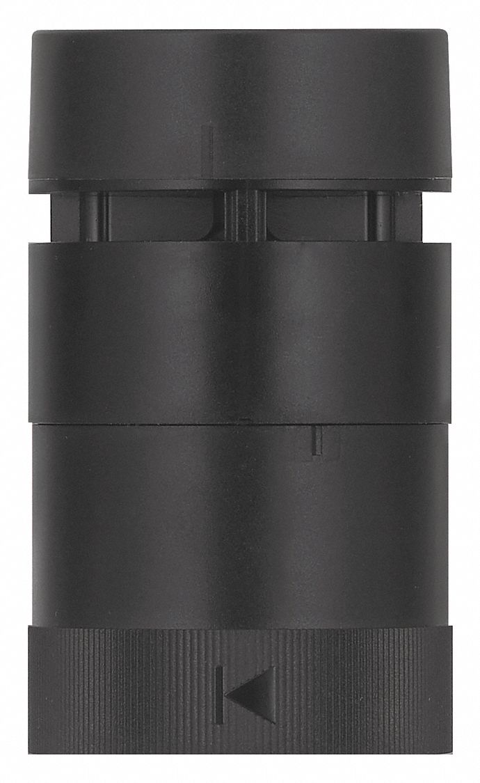 Tower Light Sounder Tier: Siren Sound, 24V, 1 9/16 in Overall Dia, 2 11/16 in Overall Ht