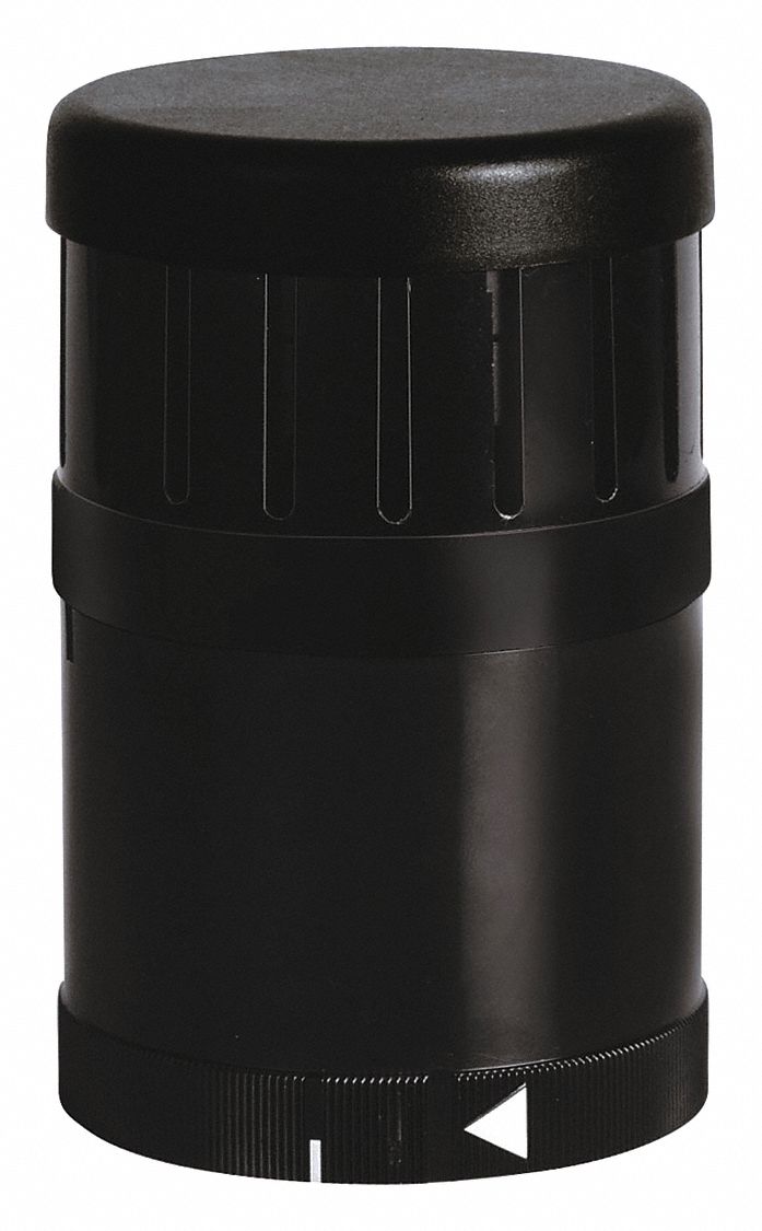 Tower Light Sounder Tier: Tone Sound, 24V, 2 3/4 in Overall Dia, 4 5/16 in Overall Ht