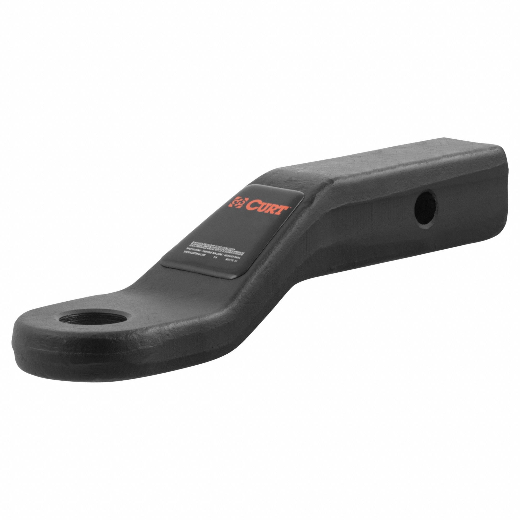 Towing Ball Mount: V, 1 1/4 in Compatible Ball Shank Dia, Ball Mount Ball Mount, Steel