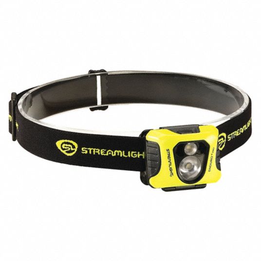 STREAMLIGHT, 200 lm Max Brightness, 38 hr Max Run Time, Headlamp ...