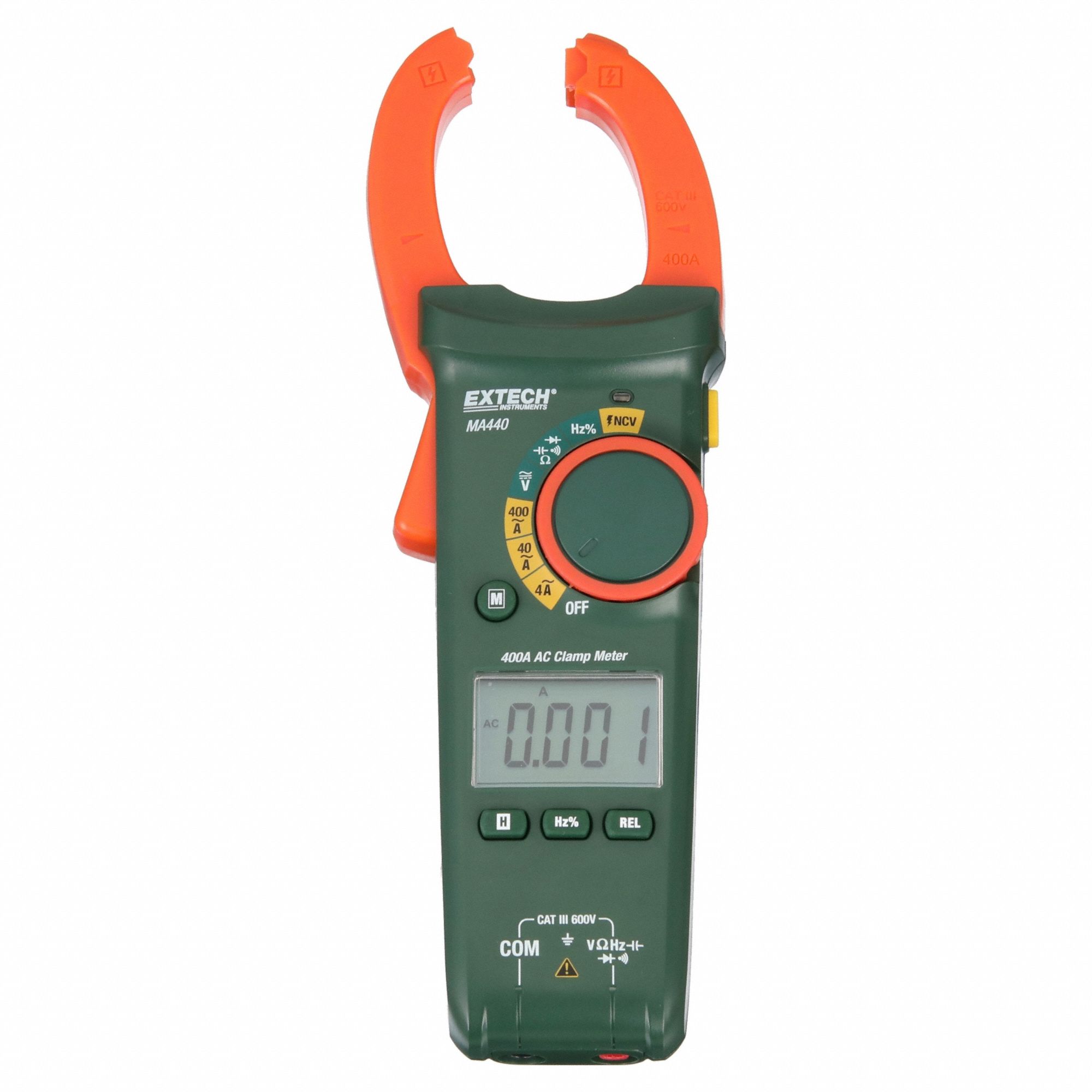 DIGITAL CLAMP METER,600V,CLAMP ON,LCD