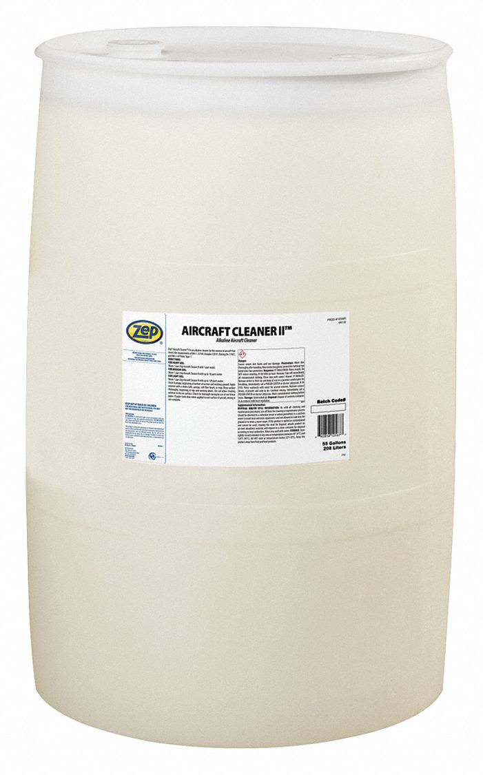 ZEP, Water Based, Drum, Aircraft Cleaner - 453C82|105685