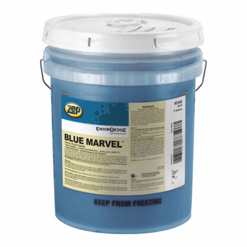 Car/Truck Foaming Detergent: 5 gal, Pail