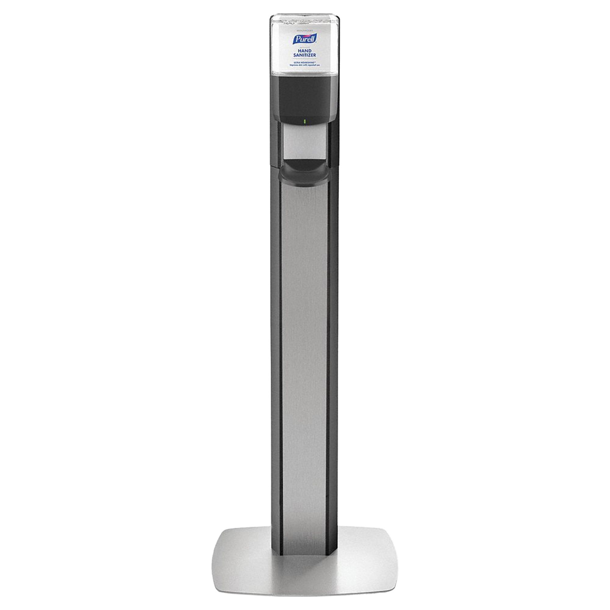 HAND SANITIZER DISPENSER, AUTO, ES6 SERIES, WHITE, SMOOTH, BATTERIES INCLUDED