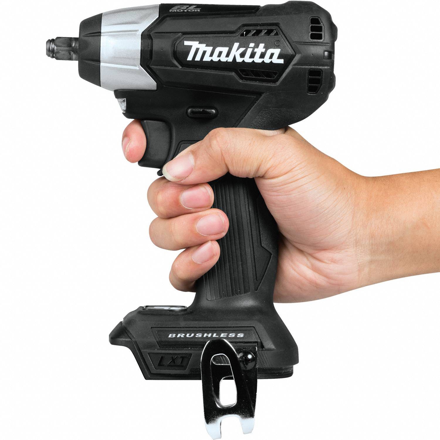 MAKITA Cordless, Impact Wrench, 18V DC, 230 ft-lb Breakaway Torque ...