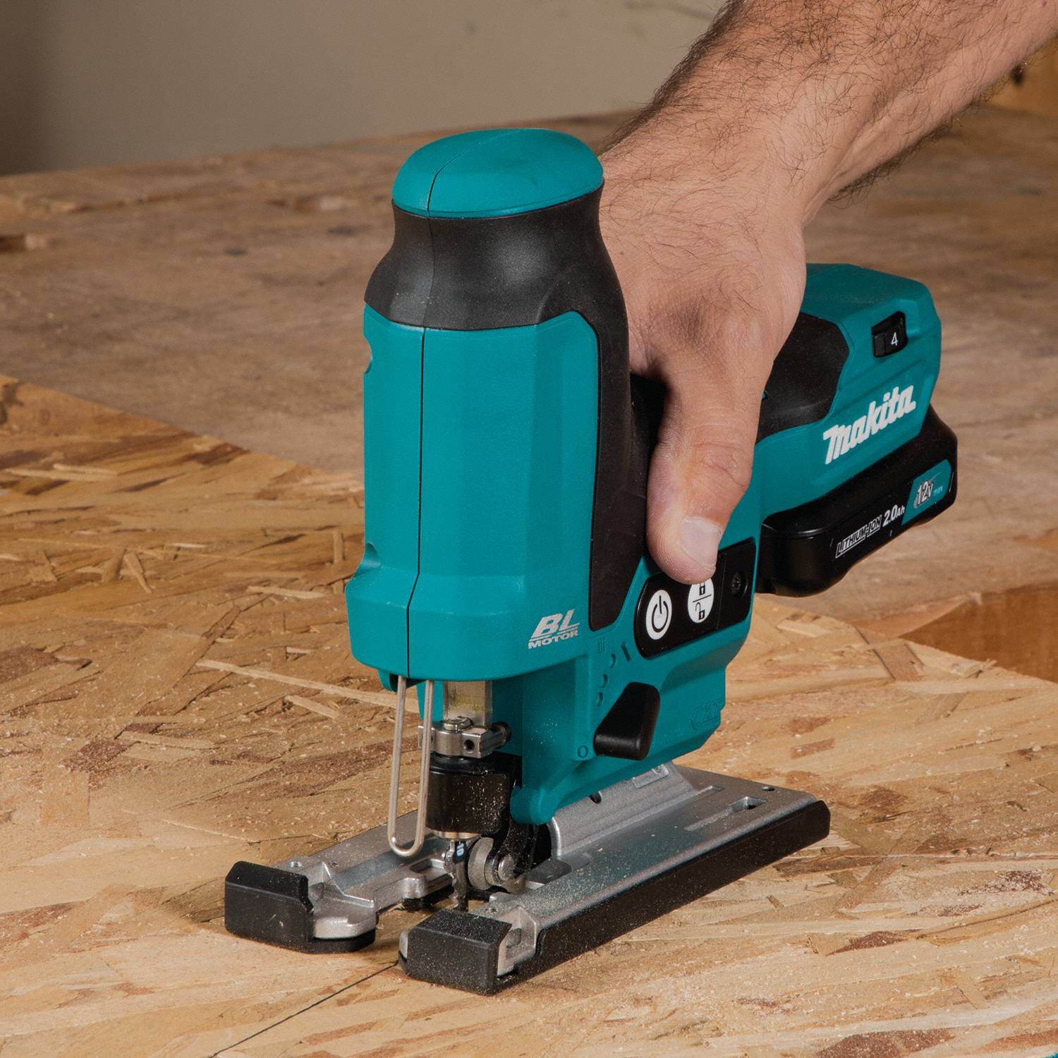 MAKITA Jig Saw Kit, 12V DC, Barrel Grip, Blade Shank Type TShank 453G18VJ05R1J Grainger