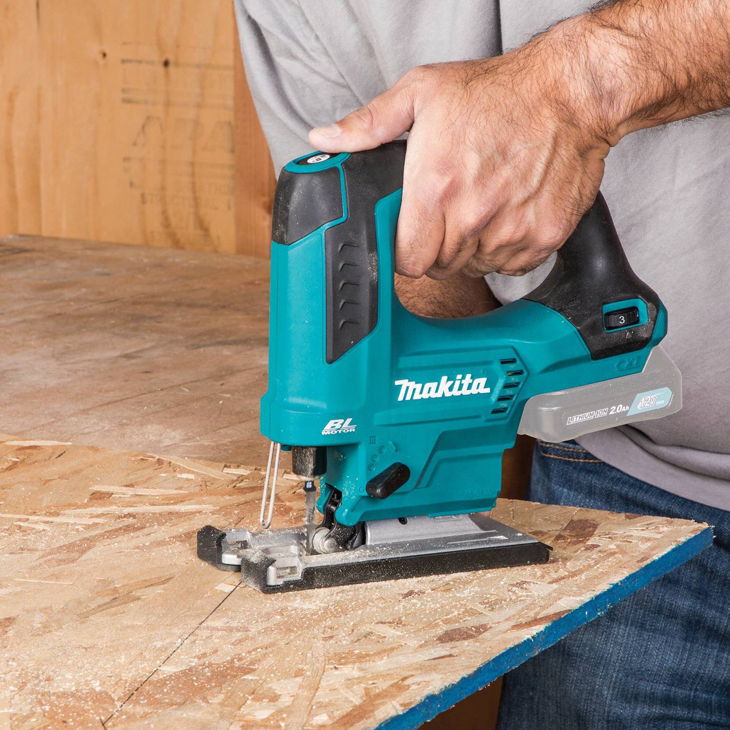 MAKITA Jig Saw, 12V DC, Top Handle, Blade Shank Type TShank 453G21