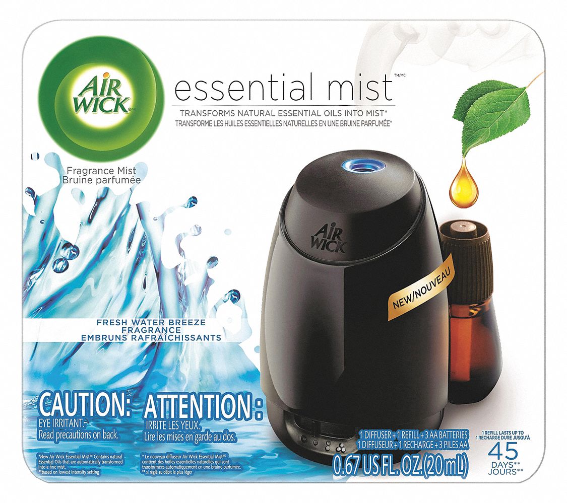 AIR WICK Continuous Air Freshener Dispenser, Not Rated Coverage, Bottle