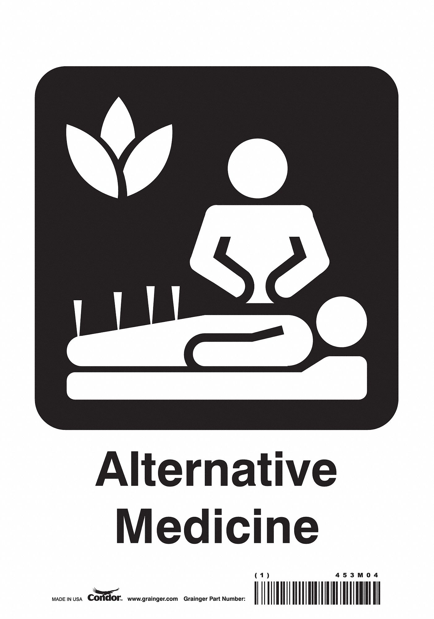 Safety Sign: Vinyl, Adhesive Sign Mounting, 10 in x 7 in Nominal Sign Size, Not Retroreflective